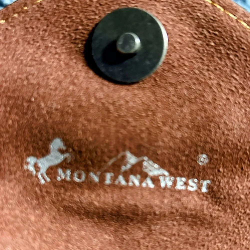 Montana West Leather American Eagle Belt Loop Phone Case